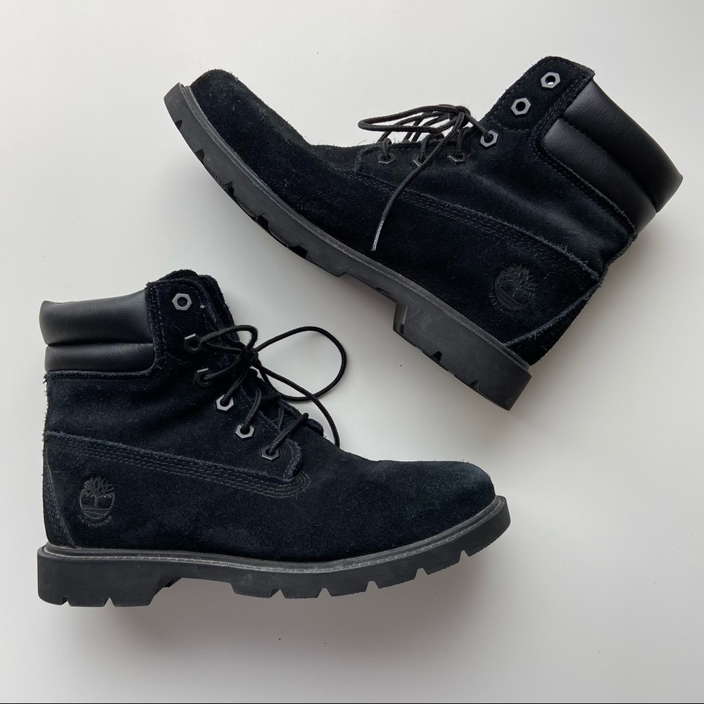 Timberland Black Combat Boots
